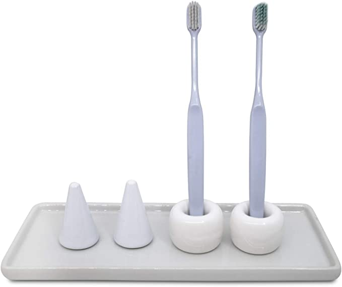 Ceramic Arch Toothbrush Holder