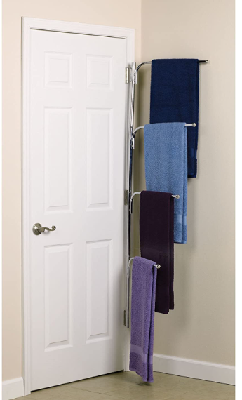 House hold essentials-family towel holder pack | Behind the Door Clothing and Towel Rack